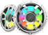 Diamond Audio HXM10F4 10” 2-Way Marine Coaxial Speakers w/ Integrated Dream RGB LED Lighting (Pair)