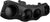 DS18 JL24-SBAR/BK Overhead Soundbar System w/ LED Lights Logo Badge fits (4) 8” Speakers for 2024+ Jeep JL/JLU/JT Vehicles