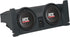 MTX Audio JWTJ97C20-TN ThunderForm Dual 10” 400W RMS 4Ω Custom Loaded Subwoofer Enclosure (Charcoal) for 1997-2006 Jeep Wrangler TJ