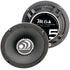 (2) Massive Audio M6S 6.5" 260W RMS M Series 4-Ohm Midrange Shallow Mount Component Speakers