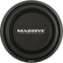 Massive Audio UFO12 12" 300W RMS UFO Series Dual 4-Ohm Shallow-Mount Subwoofer