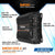 PRV Audio MDX1200.2 2 Ohm MDX Series Class D 2-Channel Full-Range Mini Car Amplifier 2 x 600W RMS @ 2Ω