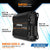 PRV Audio MDX1200.4 2 Ohm MDX Series Class D 4-Channel Full-Range Mini Car Amplifier 4 x 300W RMS @ 2Ω