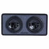 Memphis Audio PRXE12D1 12" 600W RMS Power Reference Series Dual 1-Ohm Loaded Subwoofer Enclosure