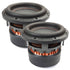 (2) Memphis Audio MJM644 6.5" 1400W RMS MOJO Series Dual 4-Ohm Subwoofers