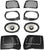 Diamond Audio MSHXM692LK Cut-In Lid Kit w/ HXM69F2 (2Ω) 6”x9” Marine-Grade 2-Way Coaxial Speakers for 2014-2023 Harley Davidson Motorcycles