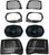 Diamond Audio MSHXM694LK Cut-In Lid Kit w/ HXM69F4 6”x9” Speakers for 2014+ Harley Davidson Motorcycles