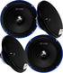 (4) American Bass NEO 6.5" Super Loud Neo Pro Audio Midrange Speakers 4-Ohm (2 Pairs)