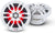 DS18 NXL-6 6.5” 100W RMS 2-Way Coaxial Marine Speakers 4-Ohm White (Pair) w/ RGB LED Lights