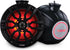DS18 NXL-PS8BK 8” 125W RMS | 375W Max Marine Pod Speakers (Pair) w/ Integrated RGB LED Lights - Perfect for Jet Skis