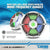 DS18 NXL-12SUB/WT 12” 350W RMS | 700W Max Marine Subwoofer (White) 4-Ohm w/ RGB LED Lights