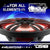 DS18 NXL-69/BK 6”x9” 125W RMS 2-Way Coaxial Marine Speakers 4-Ohm Black (Pair) w/ RGB LED Lights