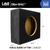 LAB OEM-Spec™ 0.35 ft^3 Sealed Shallow-Mount MDF Enclosure Box for Single JL Audio 10TW1 Subwoofer