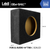 LAB OEM-Spec™ 0.50 ft^3 Sealed Shallow-Mount MDF Enclosure Box for Single JL Audio 10TW3 Subwoofer
