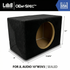 LAB OEM-Spec™ 0.625 ft^3 Sealed MDF Enclosure Box for Single JL Audio 10W3v3 Subwoofer