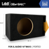 LAB OEM-Spec™ 0.75 ft^3 Ported MDF Enclosure Box for Single JL Audio 10W6v3 Subwoofer
