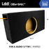 LAB OEM-Spec™ 1.125 ft^3 Ported Shallow-Mount MDF Enclosure Box for Single JL Audio 12TW1 Subwoofer