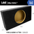 LAB OEM-Spec™ 0.65 ft^3 Sealed Shallow-Mount MDF Enclosure Box for Single JL Audio 12TW1 Subwoofer