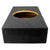 LAB OEM-Spec™ 0.65 ft^3 Sealed Shallow-Mount MDF Enclosure Box for Single JL Audio 12TW1 Subwoofer