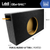 LAB OEM-Spec™ 0.95 ft^3 Ported Shallow-Mount MDF Enclosure Box for Single JL Audio 12TW3 Subwoofer