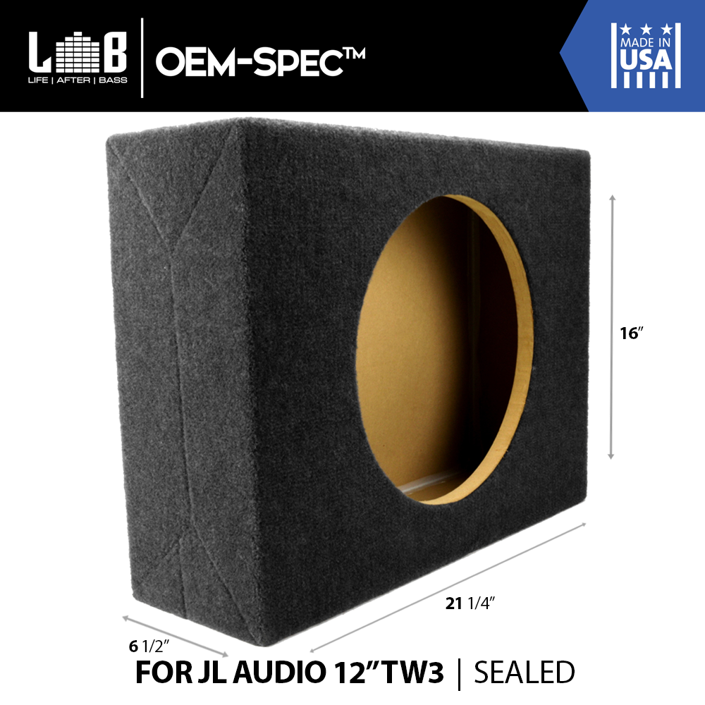 Jl audio best sale shallow mount