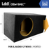 LAB OEM-Spec™ 1.75 ft^3 Ported MDF Enclosure Box for Single JL Audio 12W3v3 Subwoofer