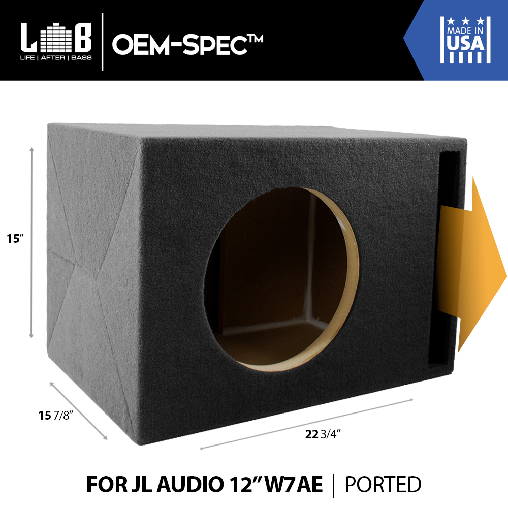 Jl audio 12w7 deals box