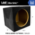 LAB OEM-Spec™ 1.75 ft^3 Sealed MDF Enclosure Box for Single JL Audio 13W3v3 Subwoofer