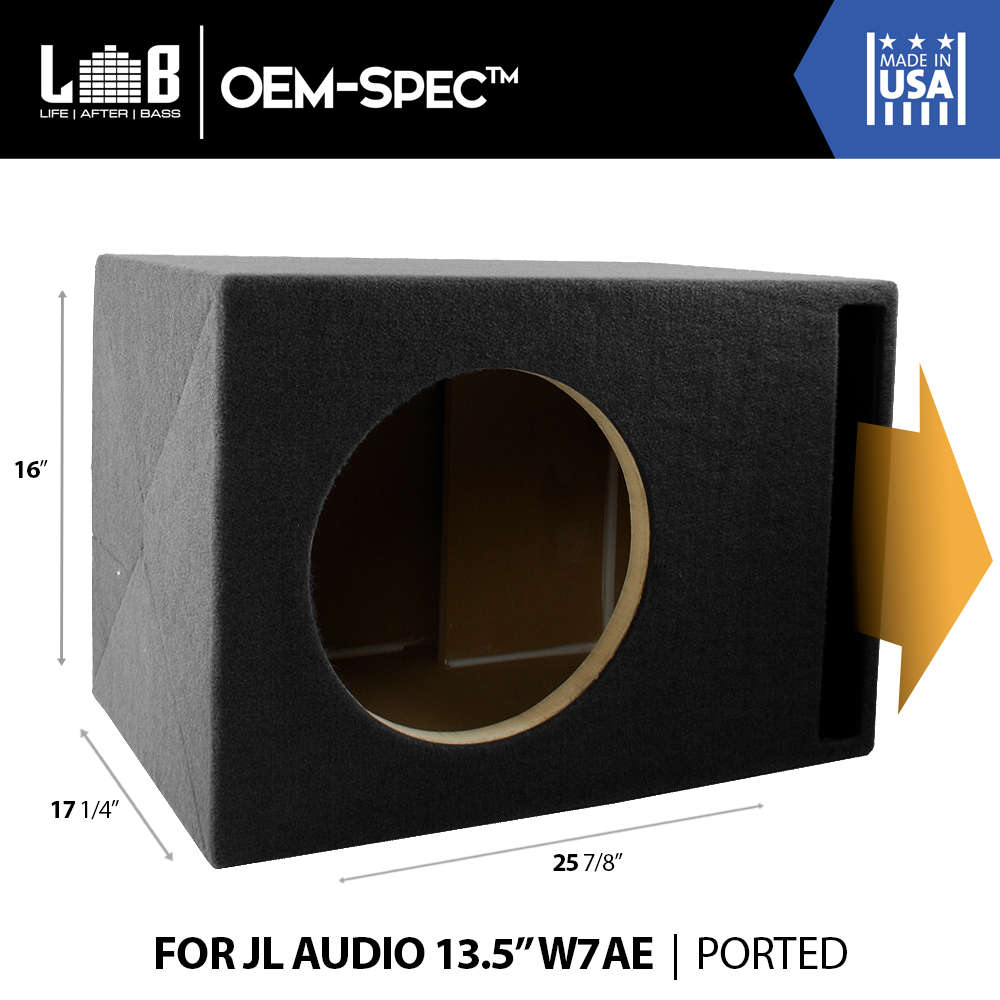 Ported Box Jl Audio 13w7 Box Speaker Shopping Jl W7 10 Ported Box