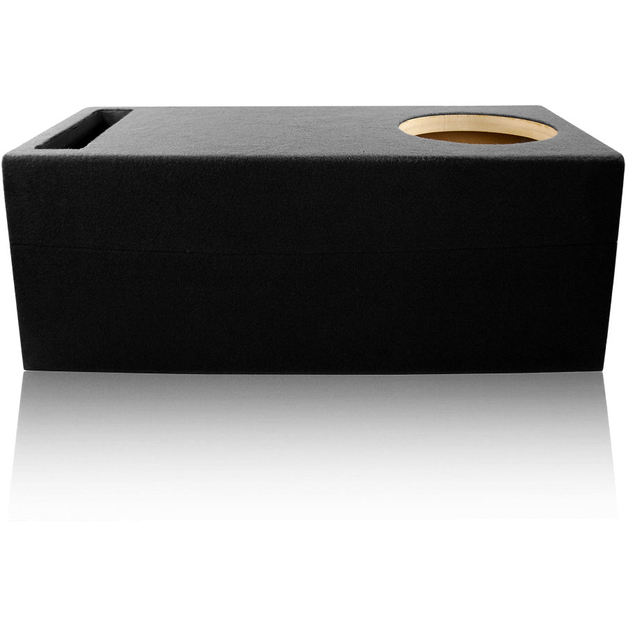 ASC Triple 12" Subwoofer Box — Sealed MDF Enclosure For Universal Fit, Rear-Fire Design