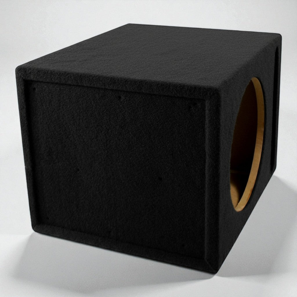 1.25 ft³ Ported MDF Sub Enclosure Box for Single 12-Inch Car Audio ...