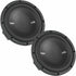 (2) Polk Audio MM 842 DVC 8" MM1 Series Car/Marine Subwoofers 4-Ohm DVC (1 Pair)