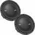 (2) Polk Audio MM 842 DVC 8" MM1 Series Car/Marine Subwoofers 4-Ohm DVC (1 Pair)