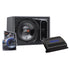PowerBass Party Pack - Single 10" Subwoofer in vented enclosure with ASA3-300.2 Amplifier and Wiring Kit (PS-PP101)