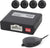 EchoMaster PS-RBP-M ParkAlert Digital Rear Sensing Parking Sensor: Matte Black