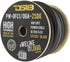 DS18 PW-OFC1/0GA-25BK 1/0 Gauge 100% OFC (Oxygen Free Copper) Ultra Flex Ground/Power Cable 25 ft. Spool (Black)