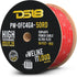 DS18 PW-OFC4GA-50RD 4 Gauge 100% OFC (Oxygen Free Copper) Ultra Flex Power/Ground Cable 50 ft. Spool (Red)