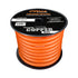 PRV Audio PW0AWG-ORANGE 1/0 Gauge (AWG) 100% Pure Oxygen Free Copper (OFC) Power Wire 50 Ft. Spool