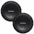 (2) Rockford Fosgate R1S4-10 10" 300W RMS Prime Series Single 4-Ohm Subwoofers