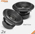 (2) PRV Audio RS10-SUBD4 10" RS Series Car Subwoofers 4-Ohm DVC (1 Pair)