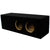 LAB SlapBox™ 0.60 ft^3 Ported MDF Enclosure Box for Dual Sundown Audio X-6.5 Subwoofers