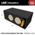 LAB SlapBox™ 1.45 ft^3 Ported MDF Enclosure Box for Dual Polk Audio DB842 / MM842 Subwoofers