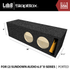 LAB SlapBox™ 0.60 ft^3 Ported MDF Enclosure Box for Dual Sundown Audio X-6.5 Subwoofers