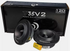 Massive Audio T35 25.5mm 120W RMS Trident Series Flush Mount Bullet Tweeters