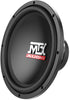 MTX TN12-04 12" Terminator Series 200W RMS | 400W Peak Car Audio Subwoofer 4-Ohm SVC