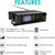 Whistler TRX-2 Digital Police Scanner – Desktop/Mobile Scanner with EZ Scan Software, APCO P25 Phase I & II, DMR, NXDN, and USA/Canada Database Preloaded