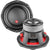 (2) Audiopipe TXX-BDC-II-10 10