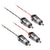 T-Spec (by Metra) V12-AK8 8 Gauge (AWG) 100% OFC (Oxygen Free Copper) 950W Car Amplifier Installation Wiring Kit w/ RCA Cable