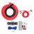 T-Spec (by Metra) V6-RAK1-0 1/0 Gauge (AWG) CCA 2400W Car Amplifier Installation Wiring Kit w/ RCA Cable