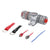 T-Spec (by Metra) V6-RAK8 8 Gauge (AWG) CCA 400W Car Amplifier Installation Wiring Kit w/ RCA Cable